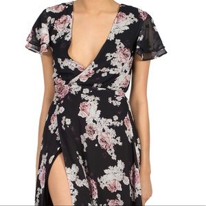 THE JETSET DIARIES WRAP DRESS SIZE L